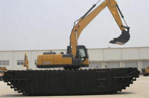 China CE Road Construction Machinery , 20 Ton Amphibious Excavator XE215S With 1cbm Bucket Capacity wholesale