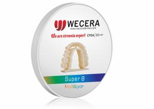 China 98mm/95mm Dental Zirconia Blank A Of Dental In Fracture Toughness 5 MPa·m1/2 wholesale