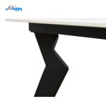 1800*900mm contemporary bespoke Ceramic top Dining Table, ready to assemble