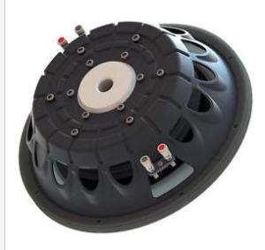 China 2000 Watt 12 Inch Shallow Mount Subwoofer , Automotive Radio Speakers wholesale