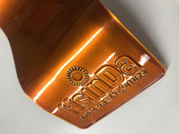 Electrostatic Paint Copper Brass Metallic Spray Coat Polyester Powder Coating