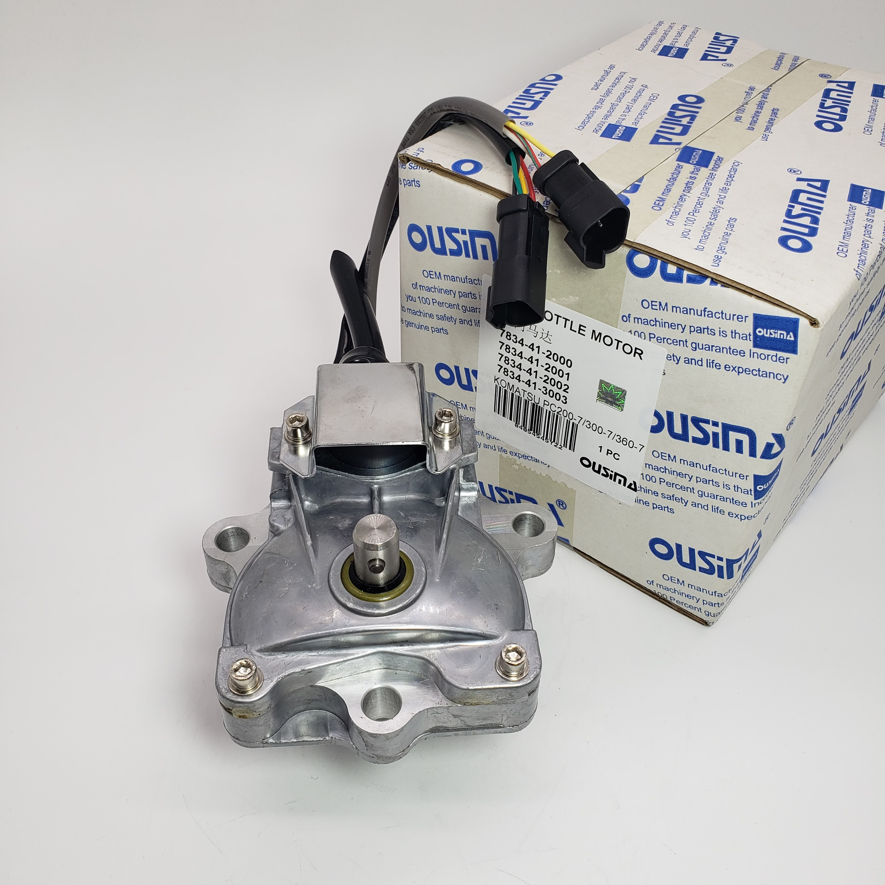 7834-41-2000 Excavator Throttle Motor 7834-41-2001 7834-41-2002 7834-41-2003 For KOMATSU PC200-7 PC300-7 PC360-7
