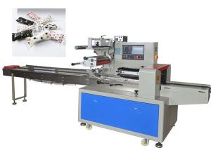 China Nougat Sugar Packaging Machine , Pillow Flow Wrapping Machine Individual Package wholesale