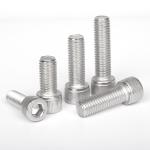 Stainless Steel Hex Head Screws / 316 Stainless Steel Screws Plain Black Oxide