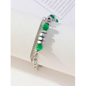 Fashion Bead Chain Bracelet for Women Men Jewelry Gift