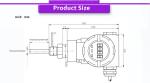 UBW500Y Explosion Proof Digital Temperature Transmitter With 24VDC Power Supply