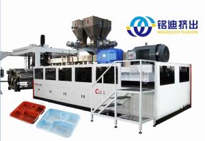 China PET Sheet Film Extrusion Production Line 600mm-1550mm SIEMENS Control wholesale