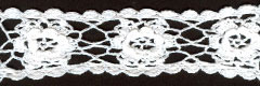 mixed color 20yards/lot(1.0cm wide) Cotton Crochet Lace Ribbon Wedding Sewing Bridal Bow L