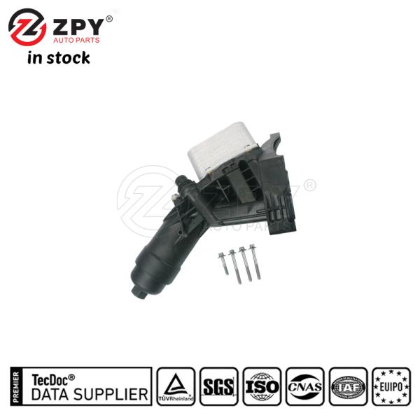 ZPY 11428596283 Hight Quality Engine Oil Cooler Filter Housing For BMW 530i