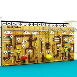 China Custom Color Kids Climbing Wall For Outdoor Play In Parks And Yards Safe wholesale