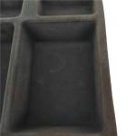 Black PVC Blister Tray Custom Velvet Plastic Pack With Good Protection