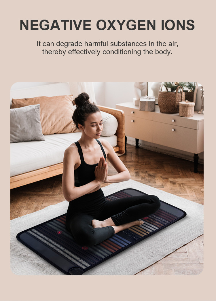 PEMF Crystal Mat Far Infrared Heating Mat For Relaxation And Rest