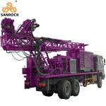 Hydraulic Water Well Drilling Rig Bore hole 300m Truck Mounted Water Well