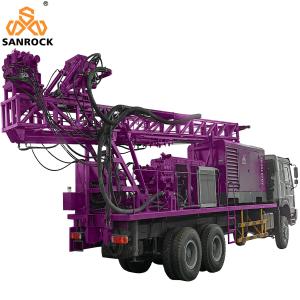 China Truck Mounted Water Well Drilling Rig 600m Deep Hydraulic Water Well Drilling Equipment wholesale