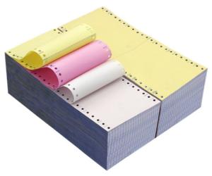 China 100% Virgin Wood Pulp A Grade Smooth 5 Plys NCR Paper For Commercial Bill wholesale