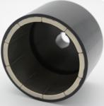 N52 Super Strong Neodymium Motor Magnets Nickel Coating Arc Shaped