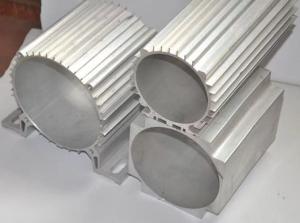 China 0.05mm Aluminum Extrusion Profiles Heat Sink Power Coating wholesale