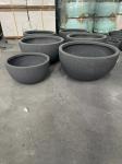 Fading Resistant Fiber Clay Planters For Balconies Easily Cleaned