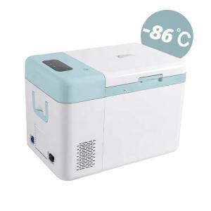 China Portable 12V/24V Compact Freezer Refport Ultra Low-86 Laboratory Refrigerator Equipment wholesale
