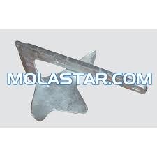China Molastar Stockless Steel Anchor For Sale Bruce SS Anchor Offshore Anchor Easy Handling Steel Anchor For Marine wholesale