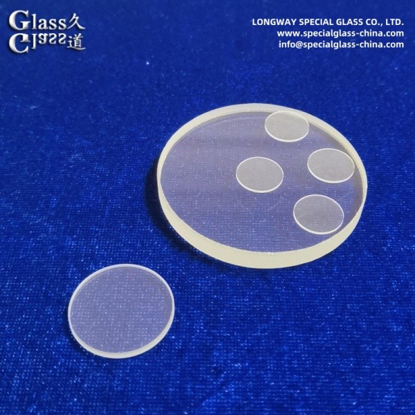 Round Flat Fused Silica Optical Window For High Power Laser And Optical Communication
