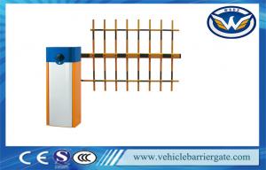 China 2mm Cold Rolled Plate Parking Barrier Gate With Clutch Device Three Fence Arm wholesale