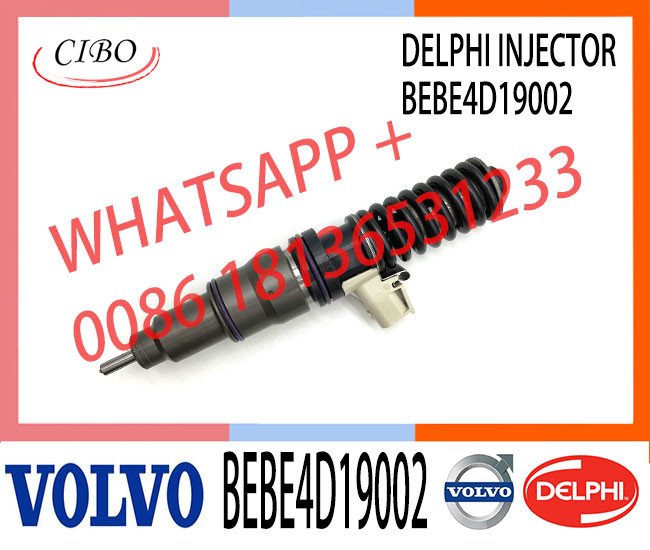 Diesel Fuel Injector 63229466 33800-84820 BEBE4D19002 E3.18 for HYUN-DAI 12L LOW POWER