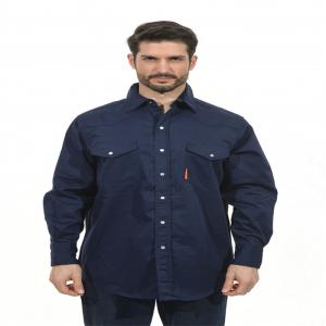 China EN11612 Fire Retardant Work Shirt 7.5oz wholesale