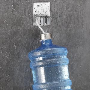 China 304 stainless steel Mop Handle Holder Wall mount Household Mop Handle Holder Reusable Tool Gripper wholesale