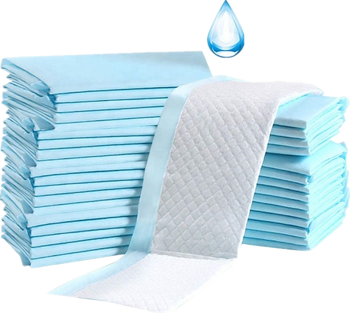 Super Absorbent Disposable Underpad for Hospital and Medical 5-Ply Coreless Absorbency