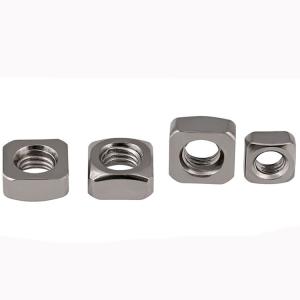 China Square DIN557 Hex Head Nuts M10 Stainless Steel Nuts wholesale