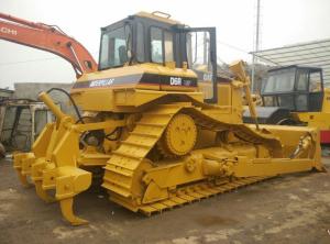 China Japan Used Crawler Bulldozer , D6R Dozer New Paint 3 Shanks Ripper wholesale