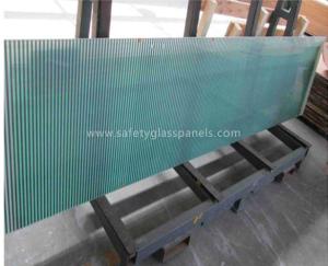 China Blue Coated Silkscreen Printed Glass For Table Tops , Bulletproof wholesale