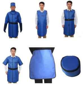China Radiation Resistant Xray Apron 0.35mmpb 0.5mmpb Blue wholesale