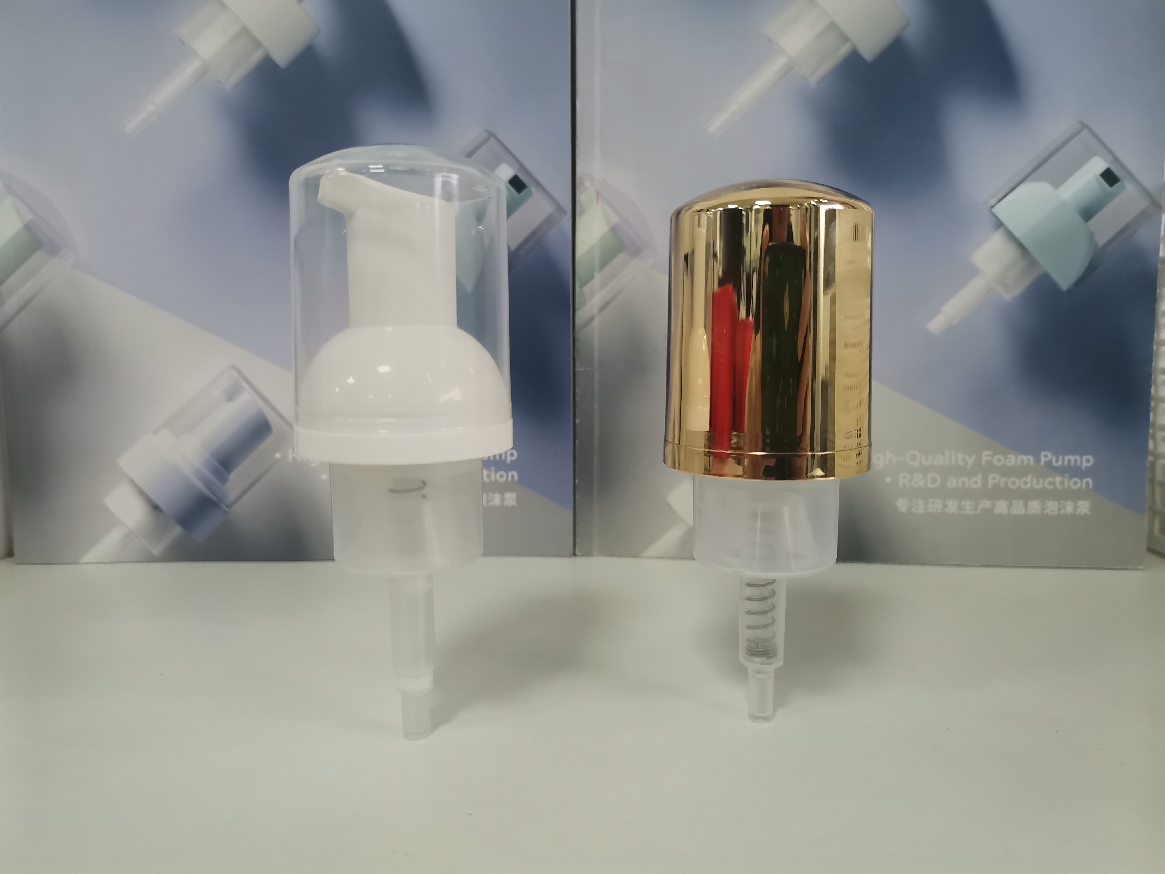 0.8-1.5cc Overcap Screw on Lotion Pump