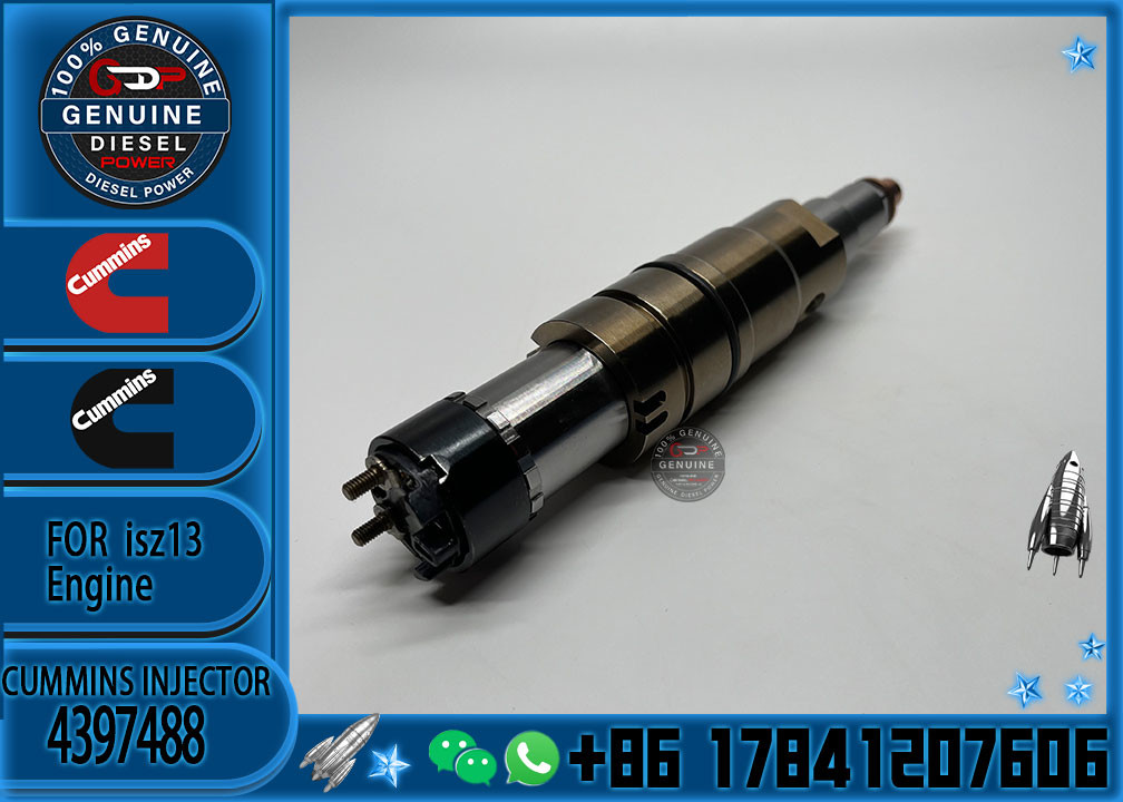 Marine Engine Parts Original Cummins 4397488 Fuel Injector 4397488