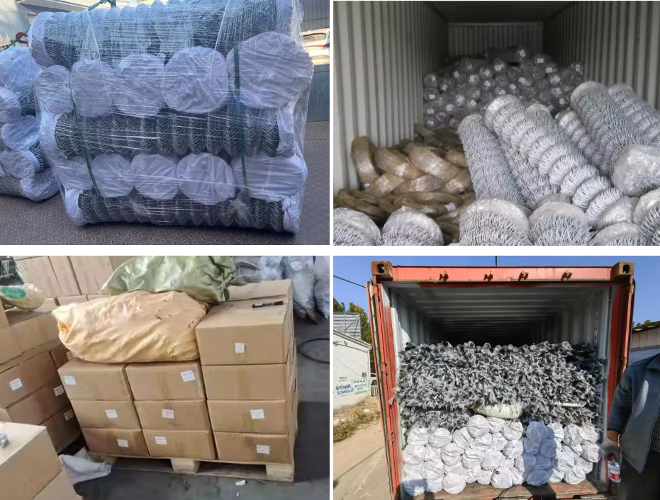 Woven Electric Galvanized Chain Link Mesh For Garden Fence