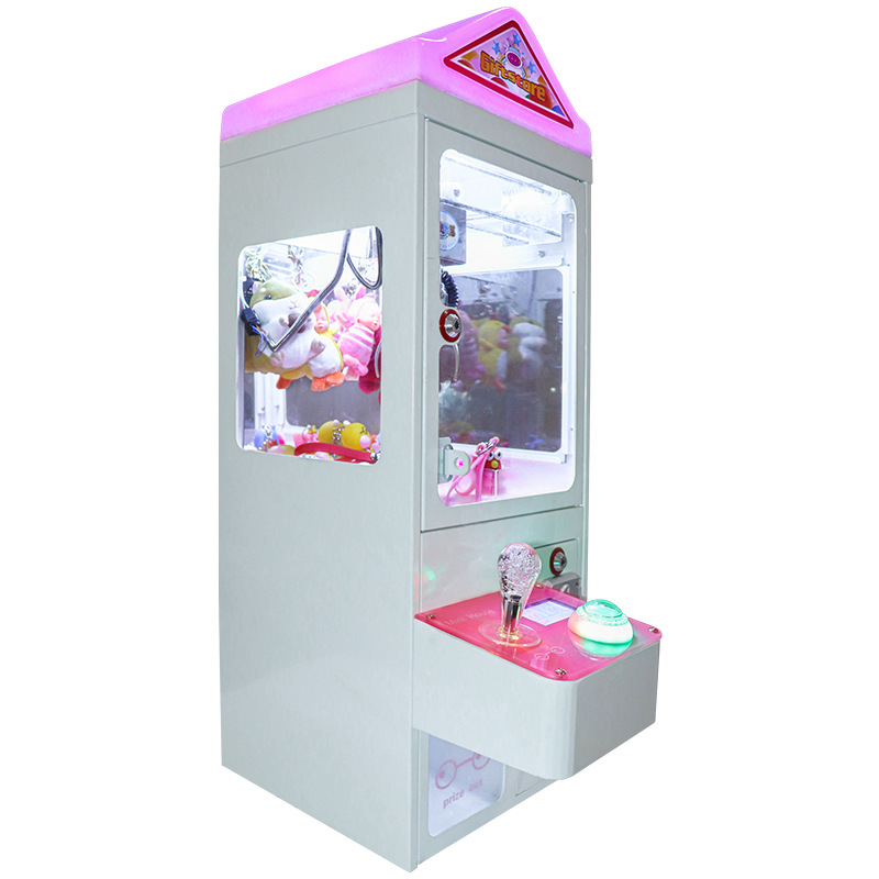Coin Operated Mini Plush Toy Claw Crane Machine with 110V/220V/230V Voltage