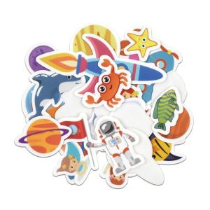 China 12pcs Fridge Magnet Sticker Novelty Cartoon Colorful Funny Animals Souvenir wholesale