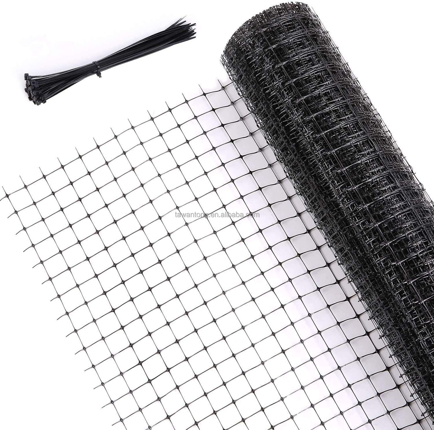 CE ISO Certified BOP Stretched PP Net Long Life Durable Anti Bird Netting Plastic Mesh for Garden Safety
