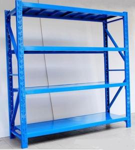 China Blue Warehouse Storage Racks Commercial Steel Shelving 2000×600×2000 mm wholesale