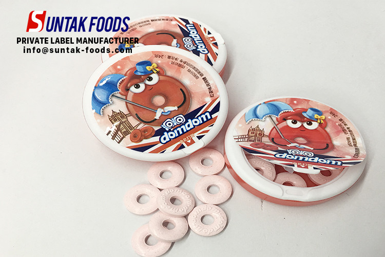 Colorful No Sugar Fruit Flavor Sour Sweets Candy For Children