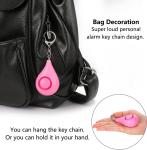 Safe Defense Sound Alarm 130DB Personal Security Alarm Keychain