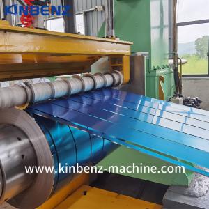 China Full Automatic Metal Coil Slitter Slitting Machine Steel With Film Laminator wholesale