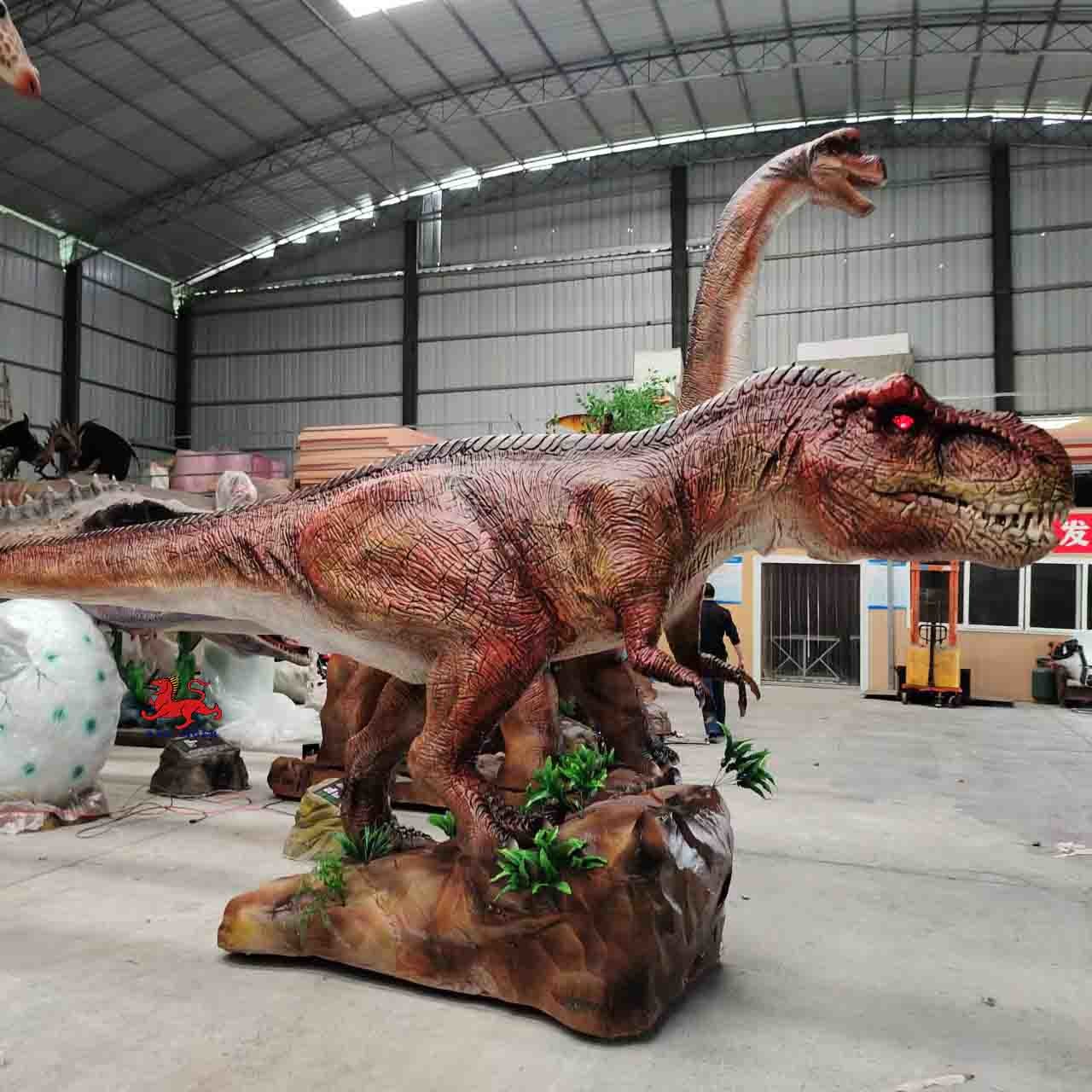 Real High-quality Professional Animatronic Dinosaur Tyrannosaurus Model