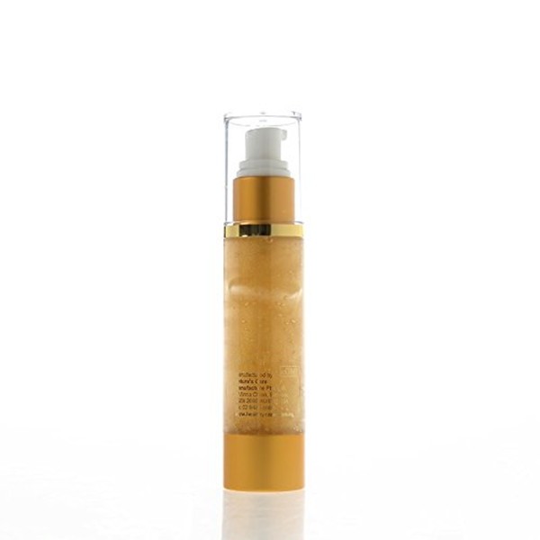 MSDS 50ml Organic Face Serum Gold Flake 5% Hyaluronic Acid