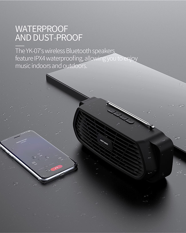 IPX4 Portable Mini Bluetooth Speaker