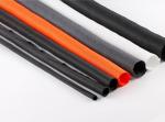 Semi Rigid flexible Self Wrapping Split Braided Sleeving Abrasion Resistance