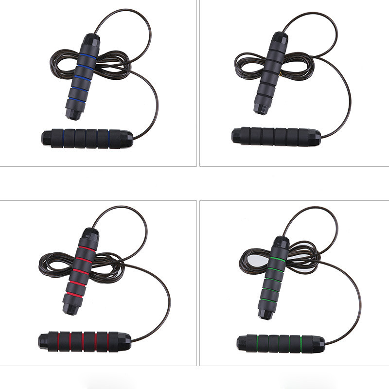 0.5lb Memory Foam Weighted Handle Jump Rope For Beginners Workout 8 Ft