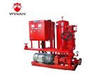 Centrifugal Emergency Fire Water Pump System Low Pressure 30-1250GPM Flow